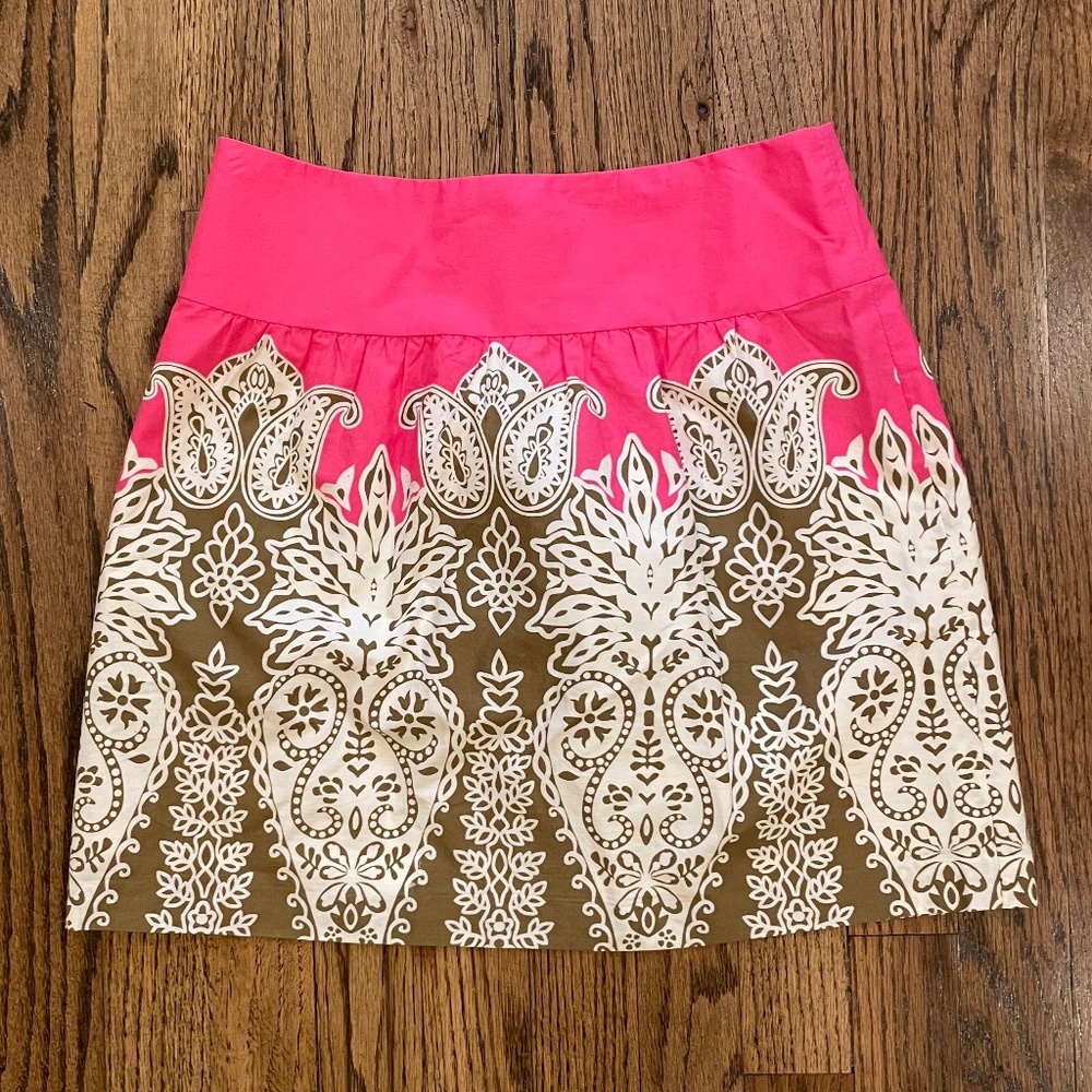 Tibi Paisley Patterned Skirt Size 0